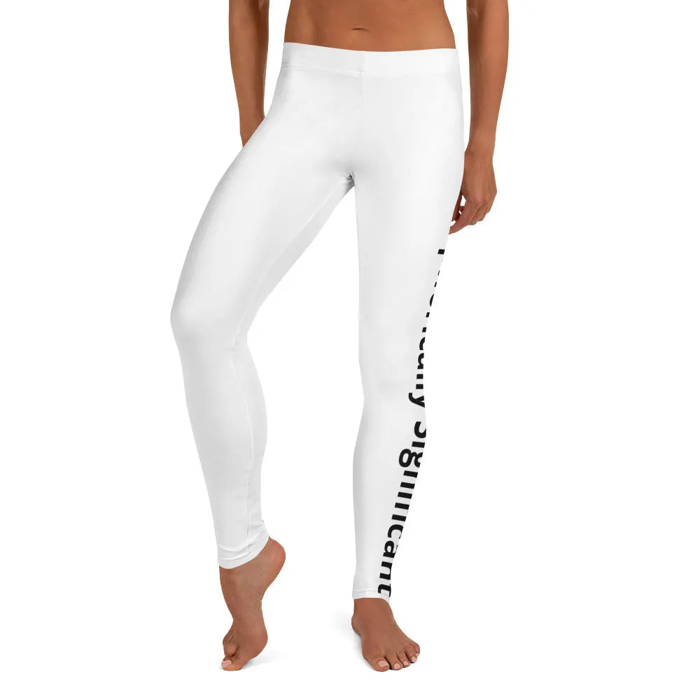 Womens White Leggings | ’Metaphorically Significant’ Collection