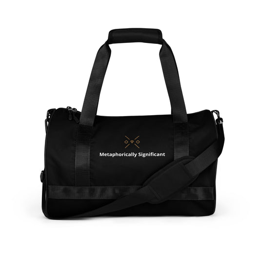 Durable Polyester Gym Bag | Metaphorically Significant Collection