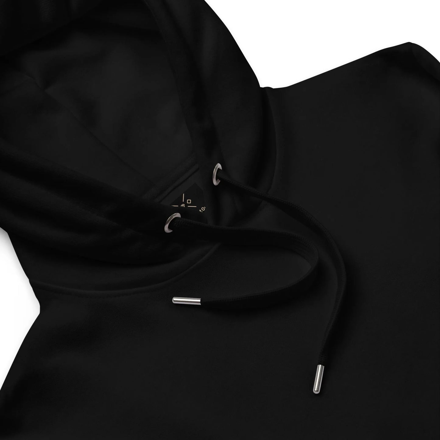 Premium Black eco Hoodie | Metaphorically Significant Collection