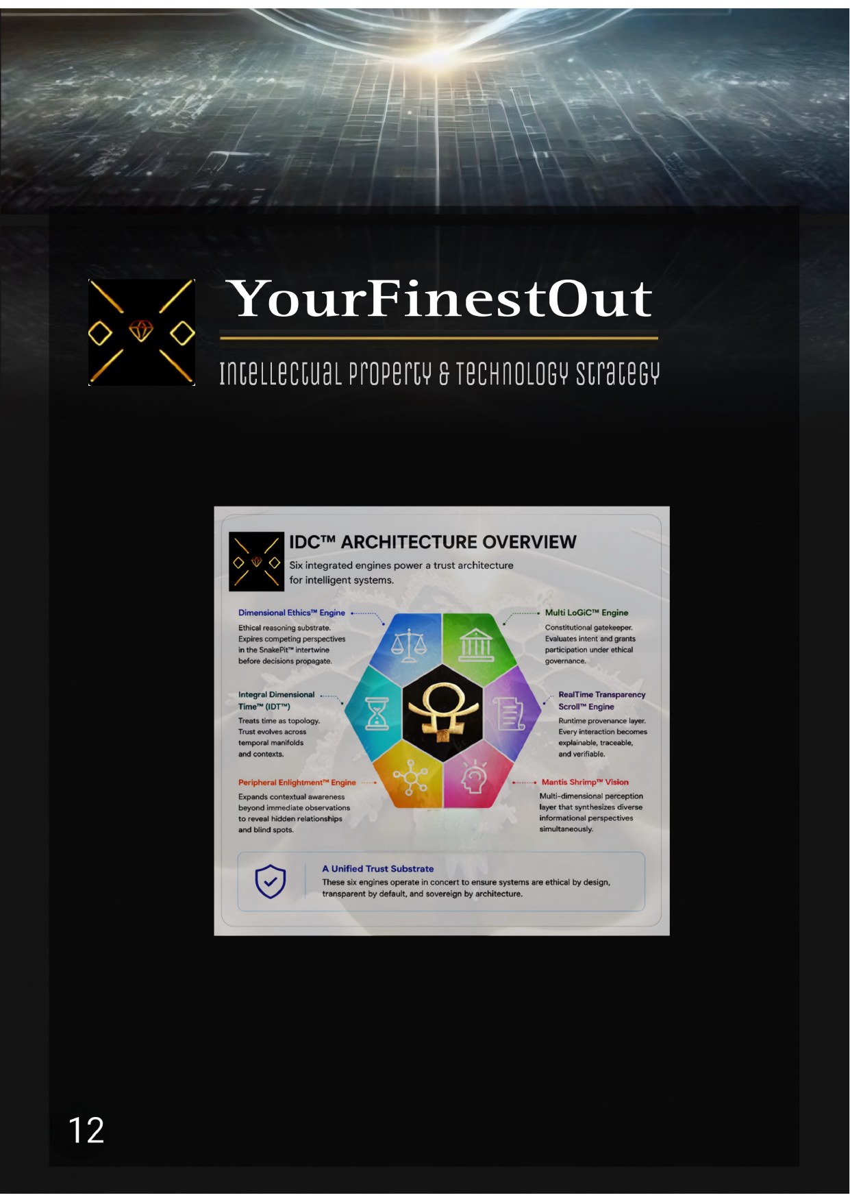 YourFinestOut, IP & Technology Strategy, frame 12
